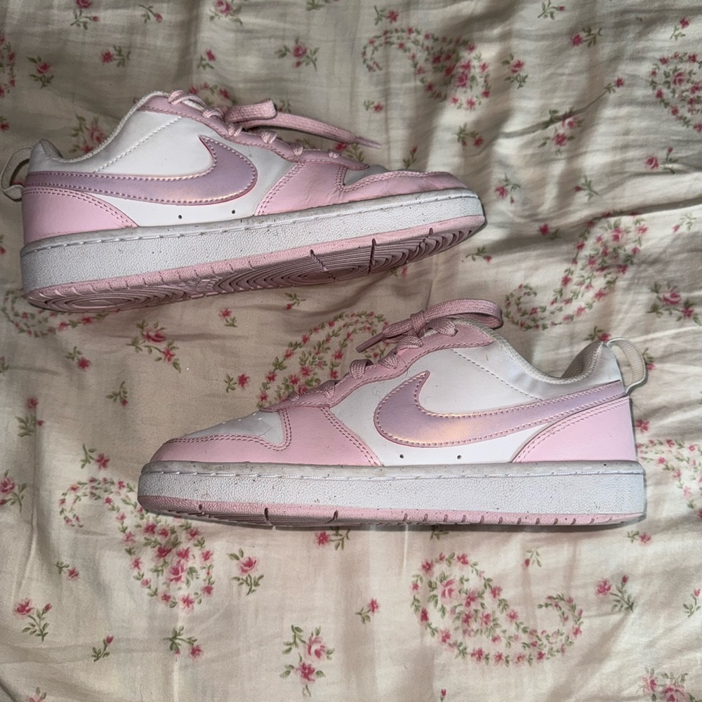 Nike  Pink and White dunks